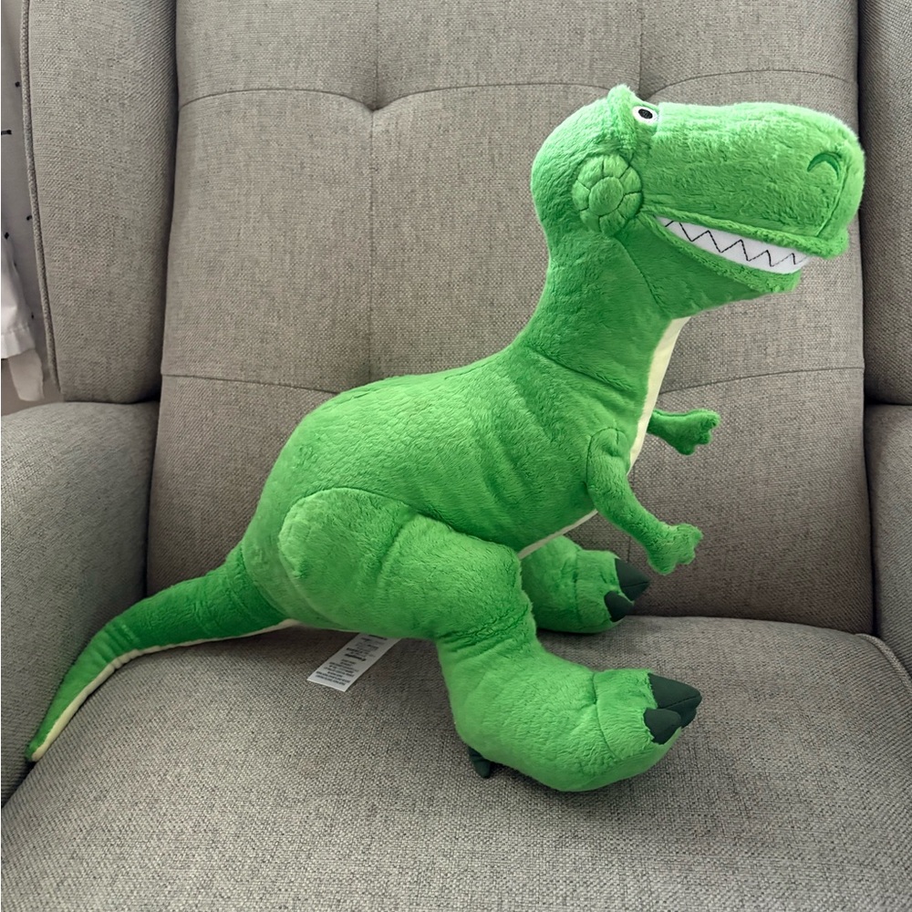 Disney Store Pixar Toy Story Rex 15” Large Plush Stuffed Animal Toy Dinosaur - Picture 6 of 8